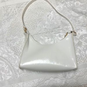 White Bag and brown pvc bag